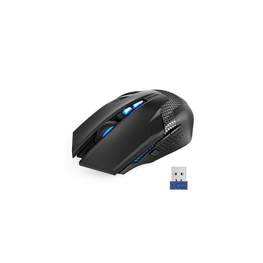 Electronic TECKNET Ratón Gaming Mouse Óptico Inalámbrico