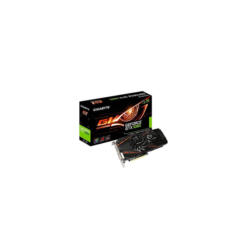 Electrónica Gigabyte GeForce GTX 1060 G1 Gaming 6G