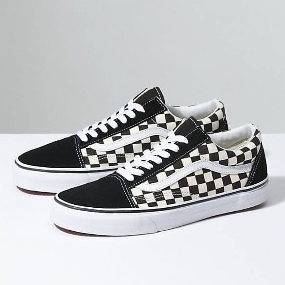 Moda VANS OLD SKOOL BLACK/WHITE