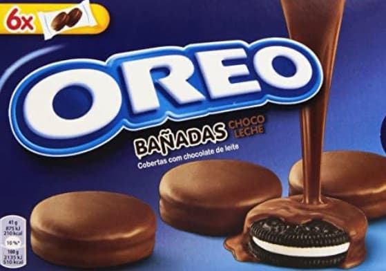 Moda Oreo bañadas galletas cubierto chocolate leche 