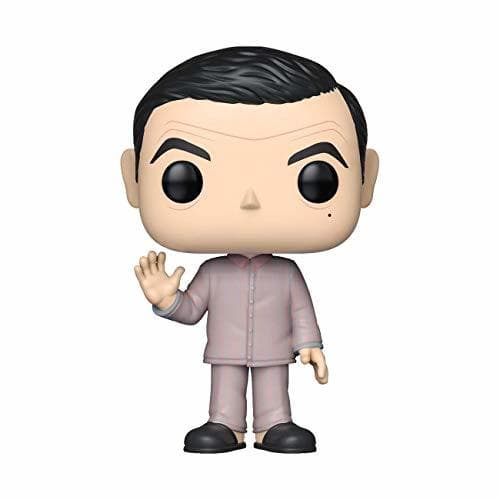 Game Funko- Pop Figura de Vinilo: TV Mr Bean Pajamas w/Teddy Bear Chase