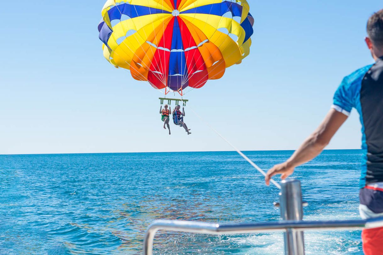 Fashion parasailing en Salou