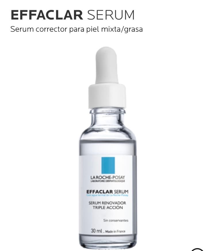 Fashion Effaclar Serum, Cuidado Pieles Grasas | La Roche Posay