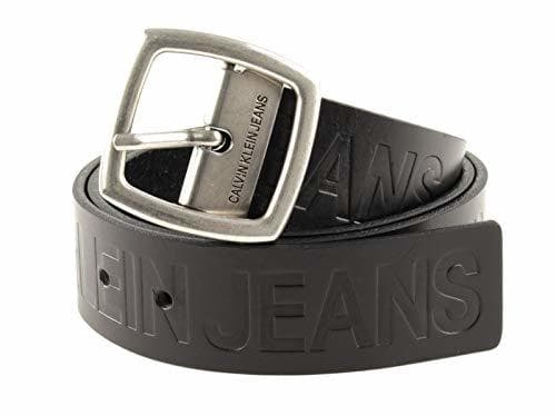 Place Calvin Klein J Adjustable Leather Belt W85 J Adjustable Leather Belt Black