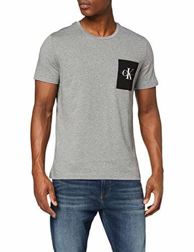 Fashion Calvin Klein Monogram Pocket Slim tee Camiseta