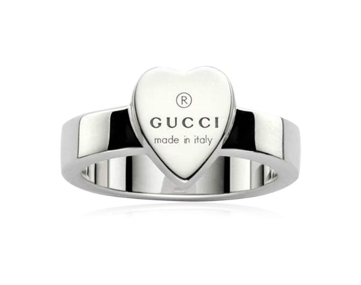 Product Gucci Plata Corazón de anillo – 7 1/4