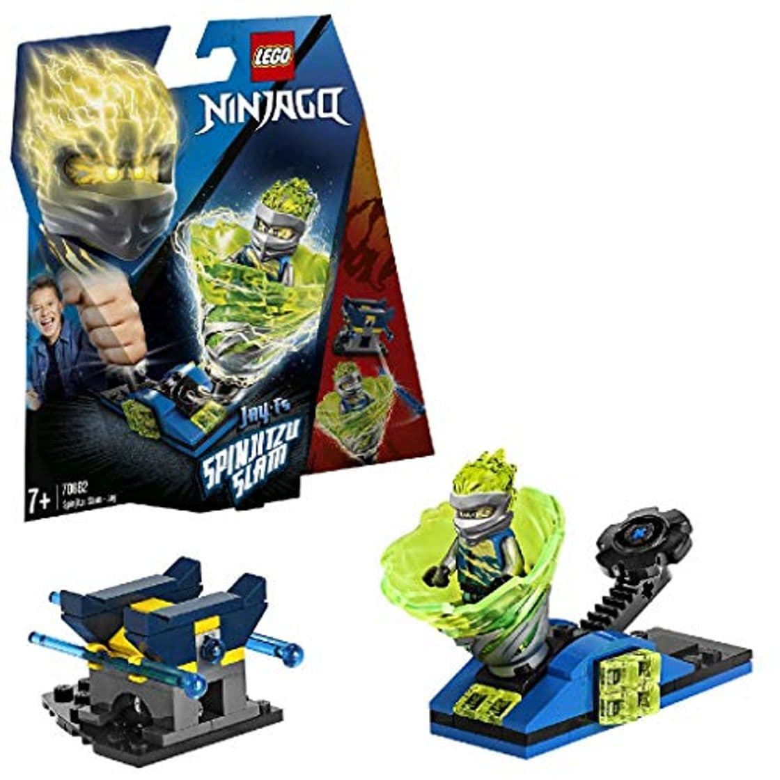 Product LEGO Ninjago - Spinjitzu Slam: Jay Peonza Ninja de Juguete para construir,