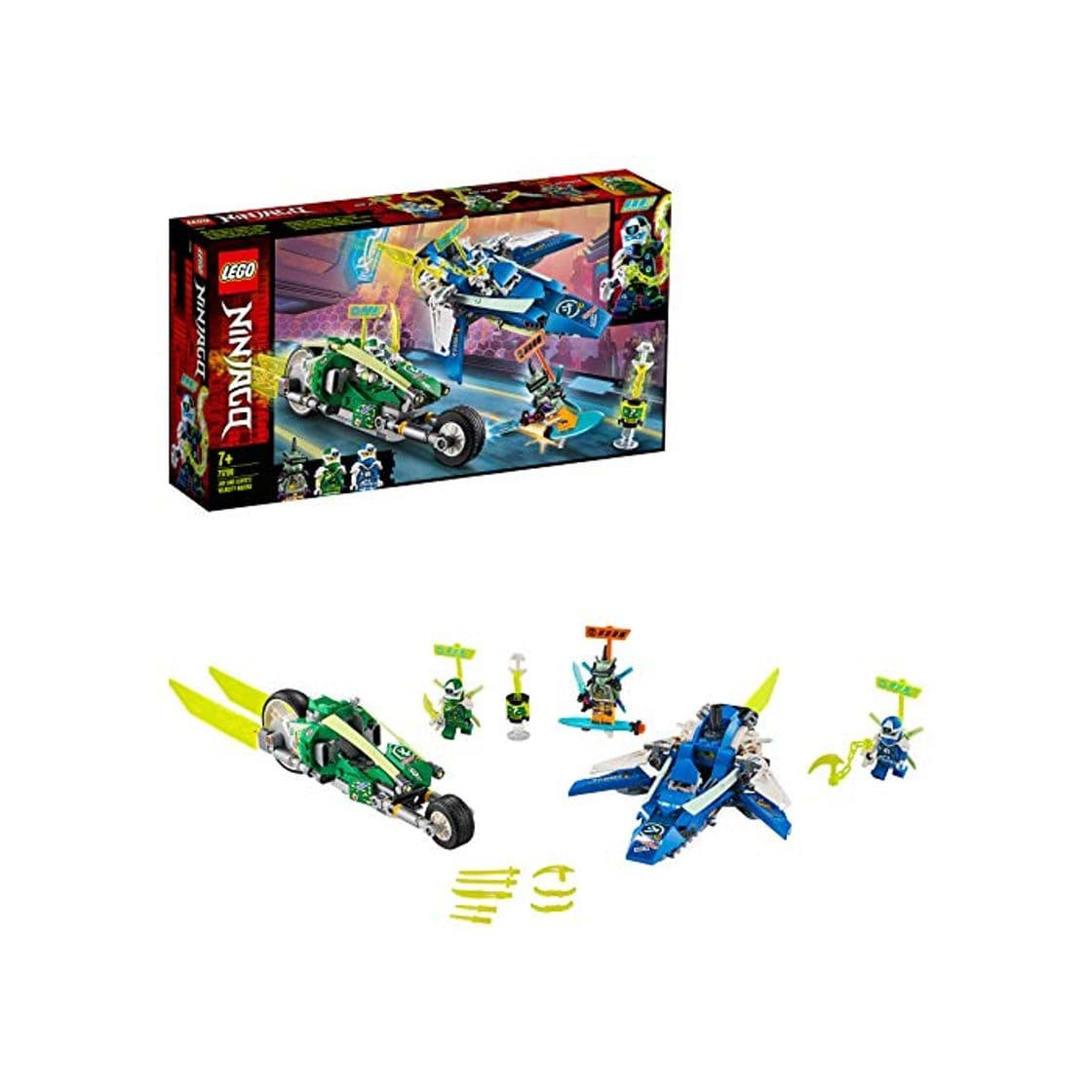 Product LEGO Ninjago - Vehículos Supremos de Jay y Lloyd, Set de Construcción