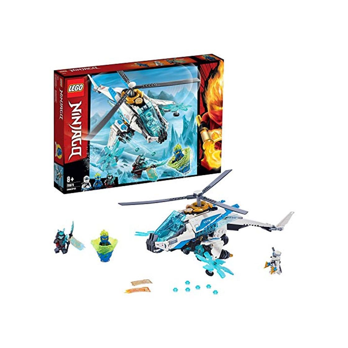 Product LEGO Ninjago - Shuricóptero Set de construcción de Helicóptero Ninja de juguete,