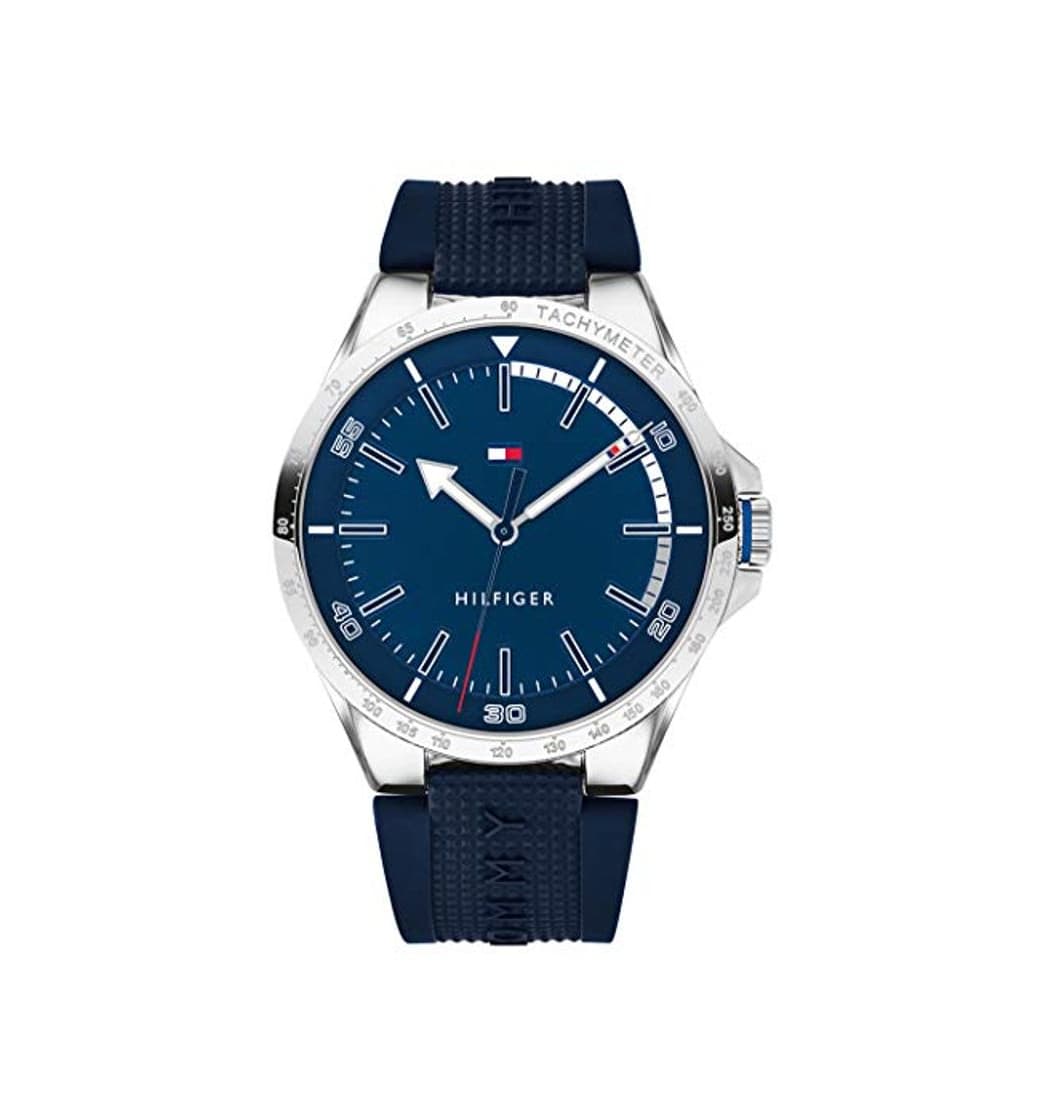 Product Tommy Hilfiger Reloj Analógico para Hombre de Cuarzo con Correa en Silicona 1791542