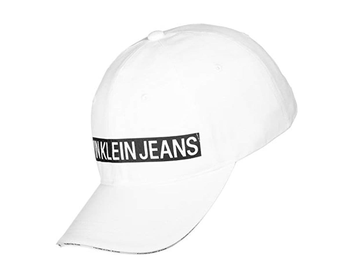 Product Calvin Klein J Logo Tape Cap W Gorra de béisbol, Blanco