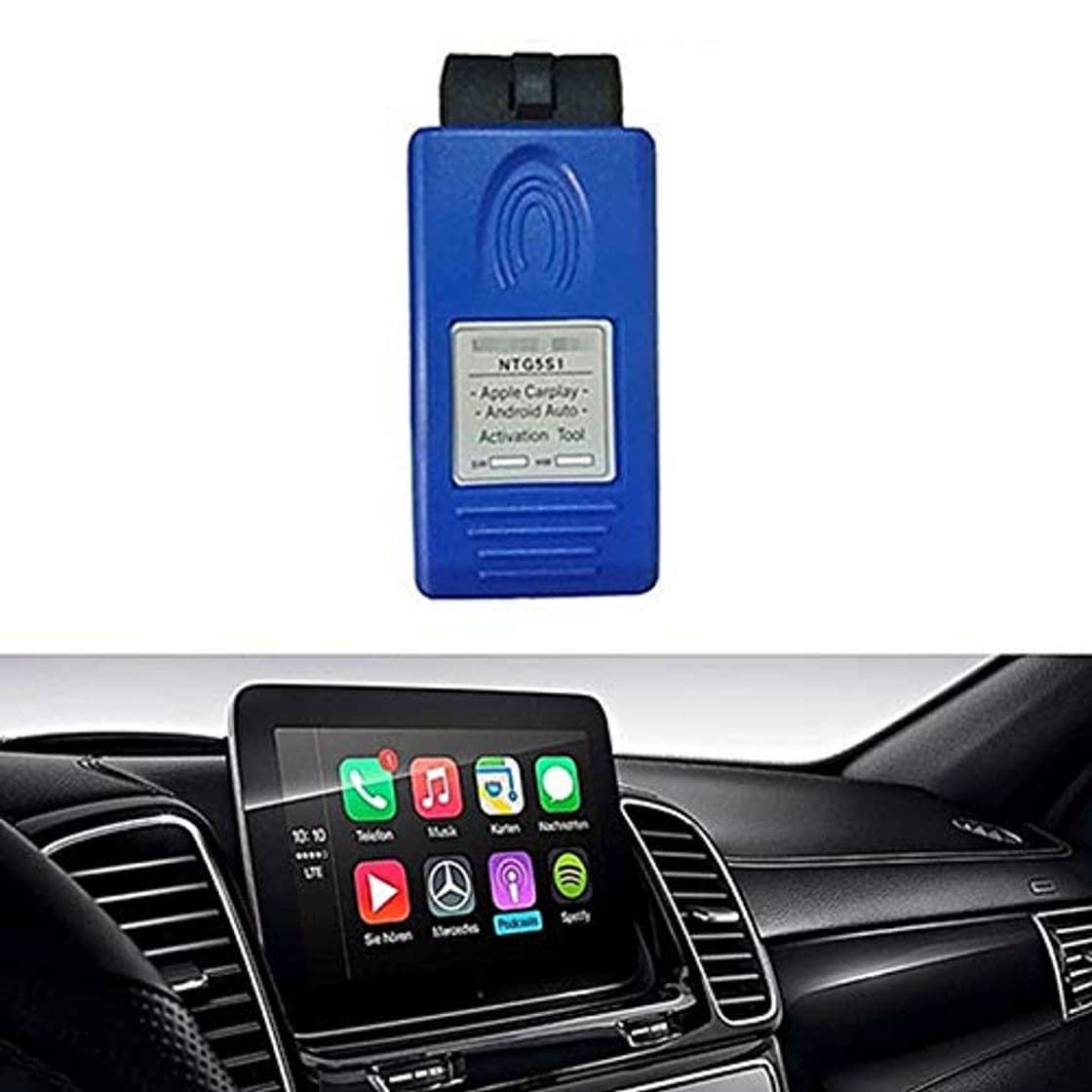 Product LICHIFIT Herramienta de activación para Apple Carplay para Mercedes Benz Car NTG5 S1 OBD 2