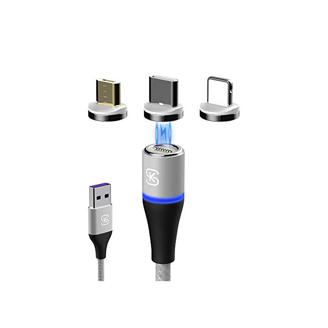 Product SIKAI CASE - Cable Usb Tipo C, Micro Usb, 3 en 1,