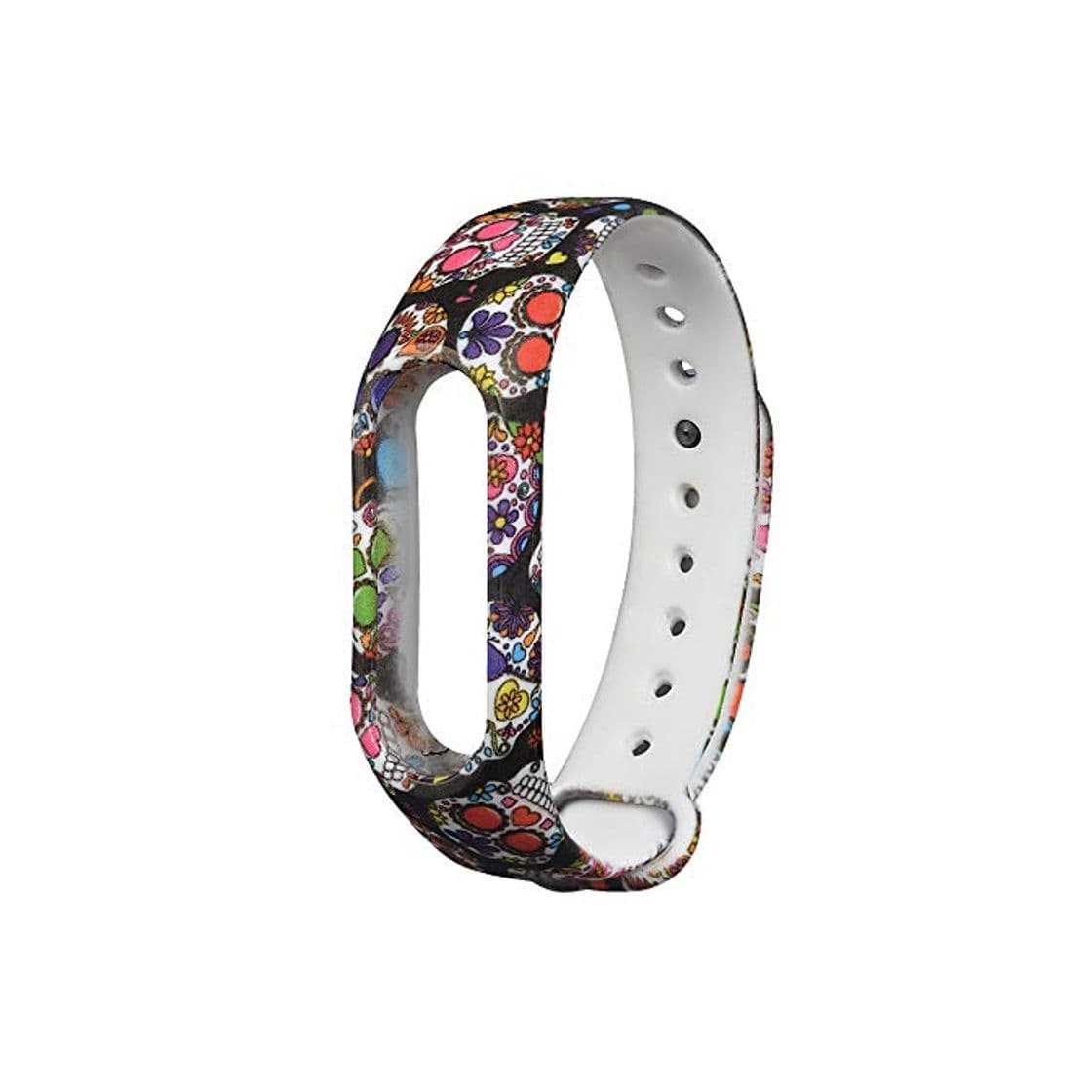 Fashion Xiaomi Mi Band 2-Correa De Reloj De Navidad,Beikoard Cráneo De Silicona Correa