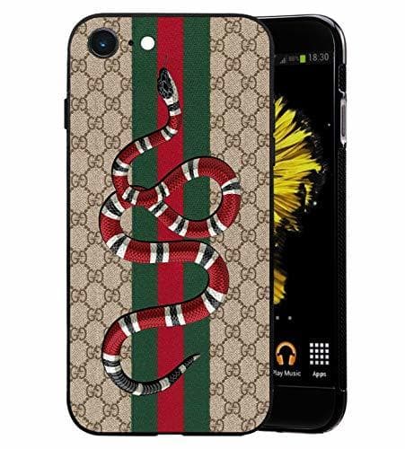 Electronic Toxdi GG Logo iPhone 7/8 Plus Funda, Carcasa Silicona Protector Anti-Choque Ultra-Delgado