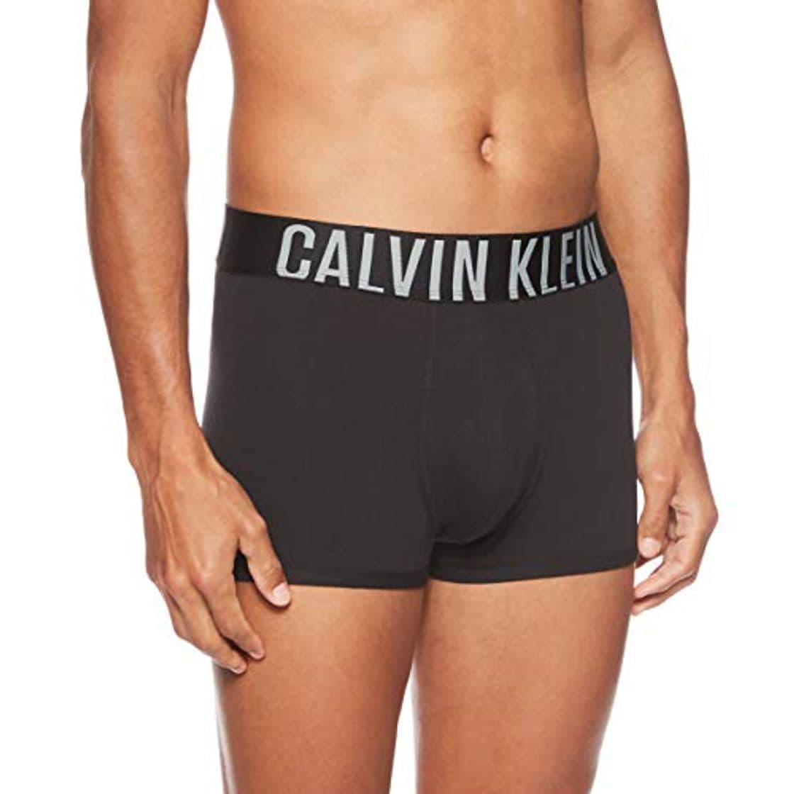 Fashion Calvin Klein Power Cotton - Trunk, Calzoncillos para Hombre, Negro