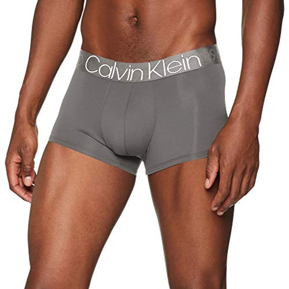 Fashion Calvin Klein Low Rise Trunk Bóxer, Gris