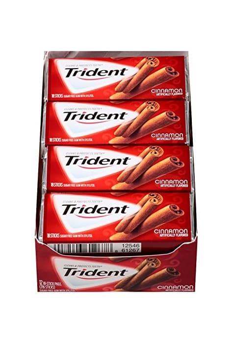 Product Trident Cinnamon Sugar Free Gum 18 Sticks