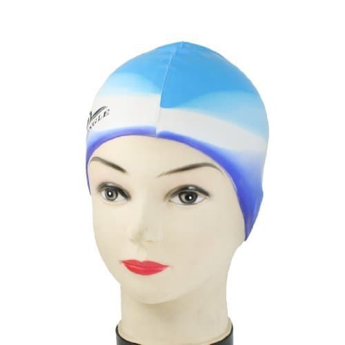 Product DealMux Touca de Natação Sports Adulto Silicone Suave cabelo Água Ptrotection Hat