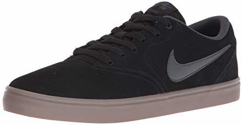 Fashion Nike SB Check Solar, Zapatillas de Deporte para Hombre, Negro