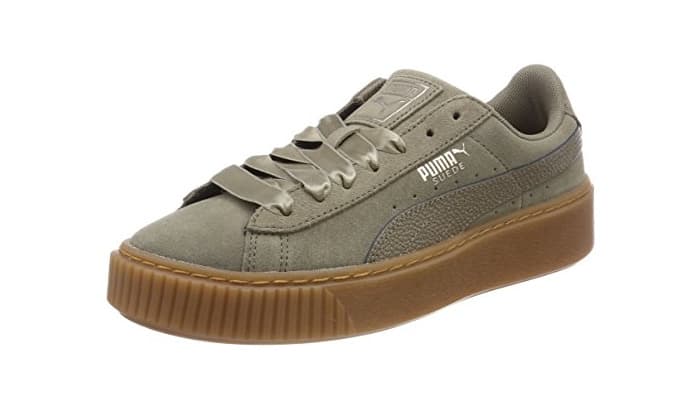 Product Puma Suede Platform Bubble Wn's, Zapatillas para Mujer, Marrón