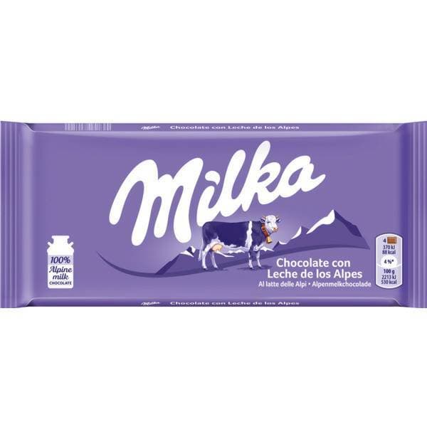 Moda Milka - Tableta De Chocolate Leche - 125 g

