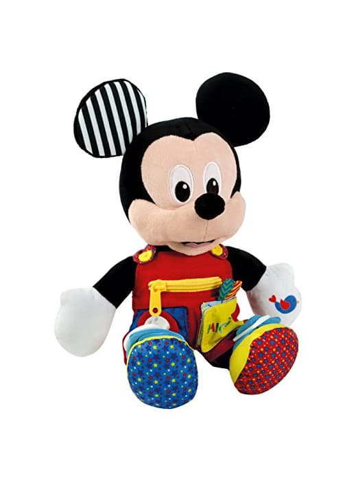 Product Baby Clementoni- Mickey Peluche Primeros apredizajes37x26 Mouse aprendizajes, Multicolor