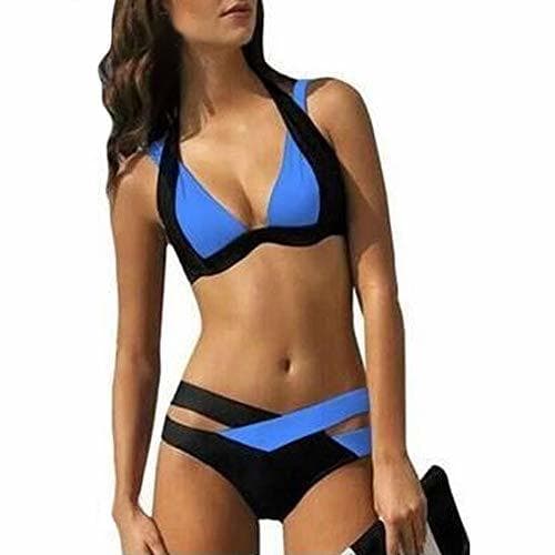 Fashion LANSKIRT_Bikinis BañO BañAdor Mujer Tanga Mujer 2019 Traje De BañO Mujer Dividido