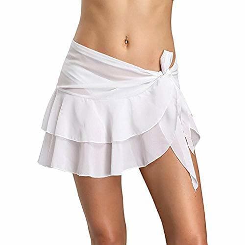 Product LHSTWQU Bikini Bikini Mini Traje de baño Falda Sheer Traje de baño