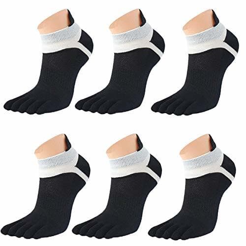 Producto Saisiyiky 3 Par Los Hombres de Malla Meias Deportes Correr Calcetines del