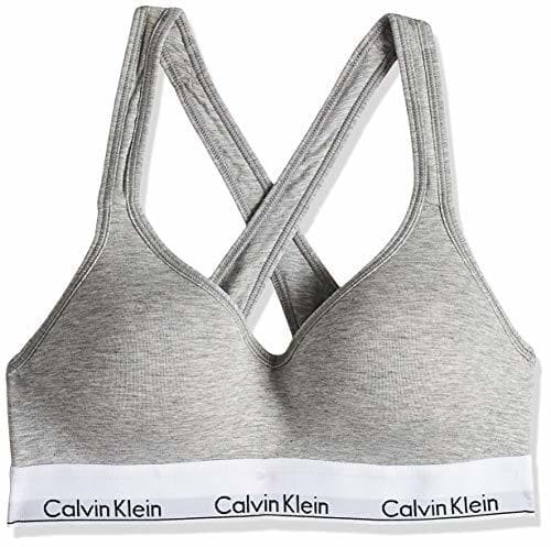 Fashion Calvin Klein Bralette Lift Sujetador Deportivo, Grau