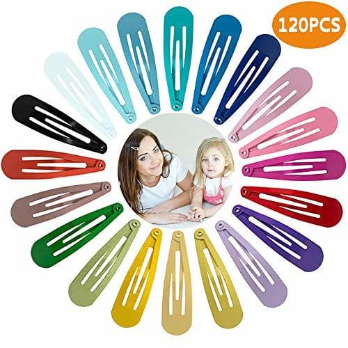 Beauty Viccess 120 Piezas horquillas pelo niñahorquillas pelo niña clips pelo niña pinzas