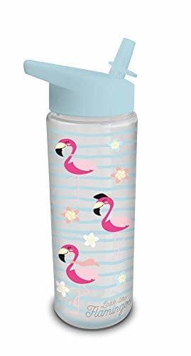 Product Kids Licensing Pet Flamingo - Vaso con pajita