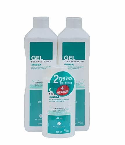 Beauty Geles Inibsa | Pack 2 uds Gel Dermatológico 1000 ml