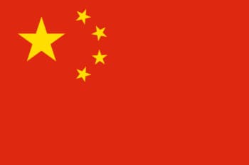 Moda Bandeira da china