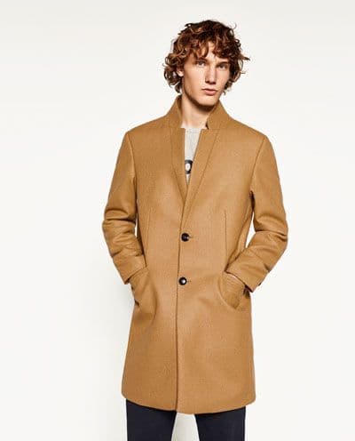 Producto Zara Camel man