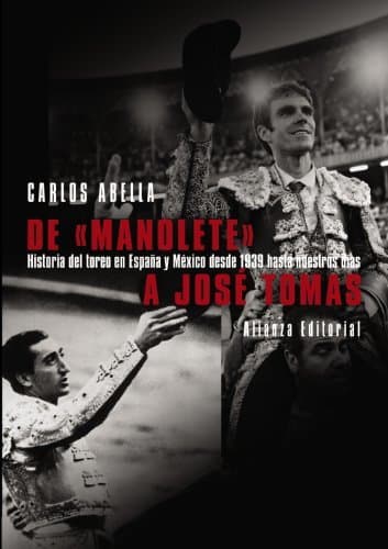 Libro De  " Manolete "  a José Tomás