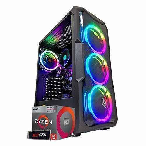 Electronic Ordenador Sombremesa Gaming AMD Ryzen 5 3400G 3.70 GHz