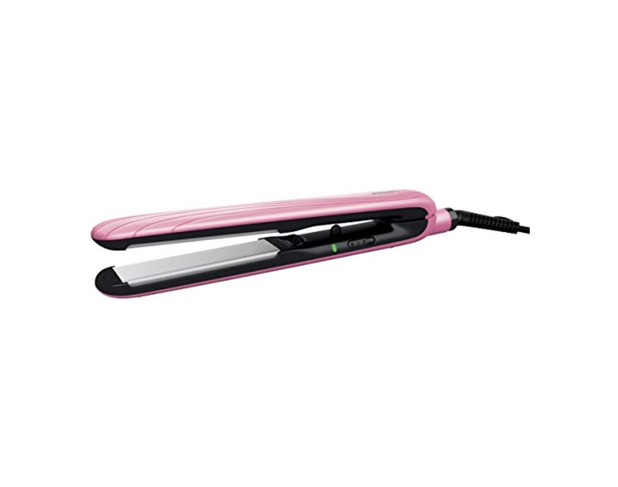 Belleza Philips BHS380/90 Plancha de pelo con placas de cerámica y cuidado iónico