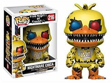 Fashion FNAF Nightmare Chica Funko Pop