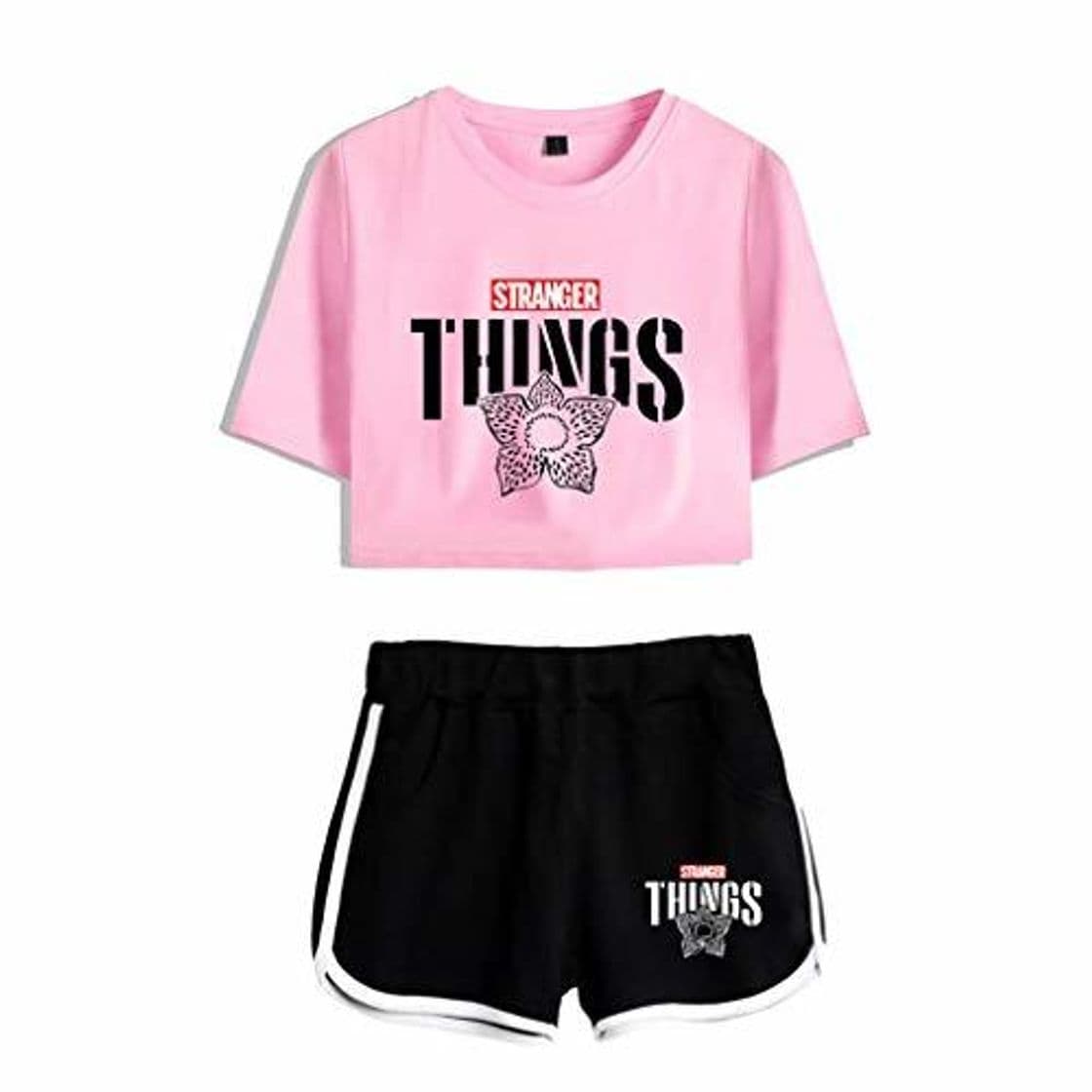 Moda Memoryee Stranger Things imprimiendo Camisetas y Shorts Tops de Ropa Traje de