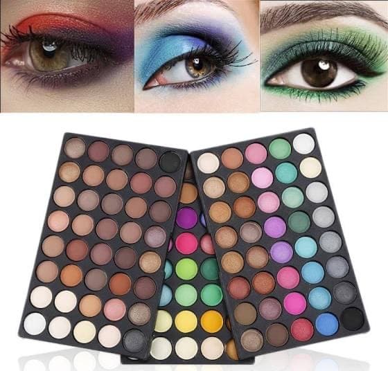 Fashion Paleta de sombras, 120 cores😱