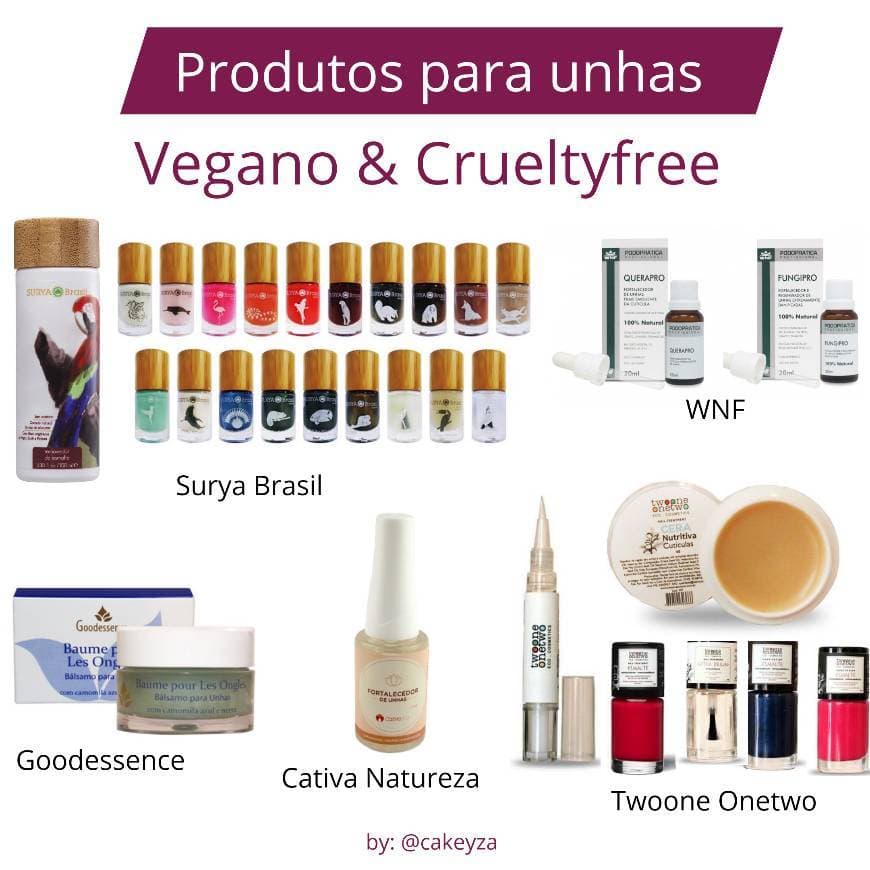 Fashion Produtos para unhas Veganos e Crueltyfree 