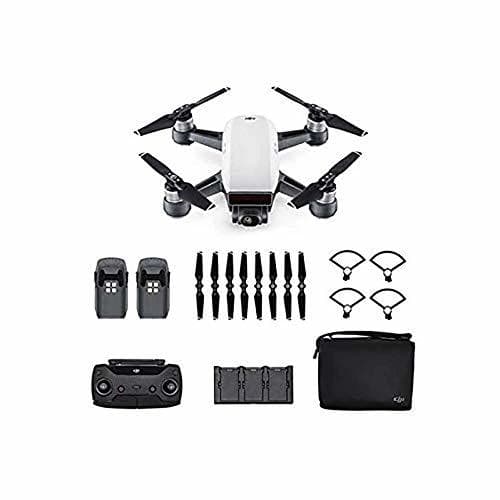 Electronic DJI Spark Fly More Combo - Dron cuadricóptero (full hd, 12 mpx,