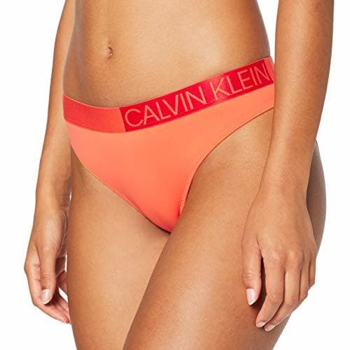 Place Calvin Klein Classic Braguita de bikini, Naranja