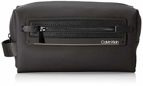 Producto Calvin Klein - Moulded Washbag, Fundas de carnés Hombre, Negro