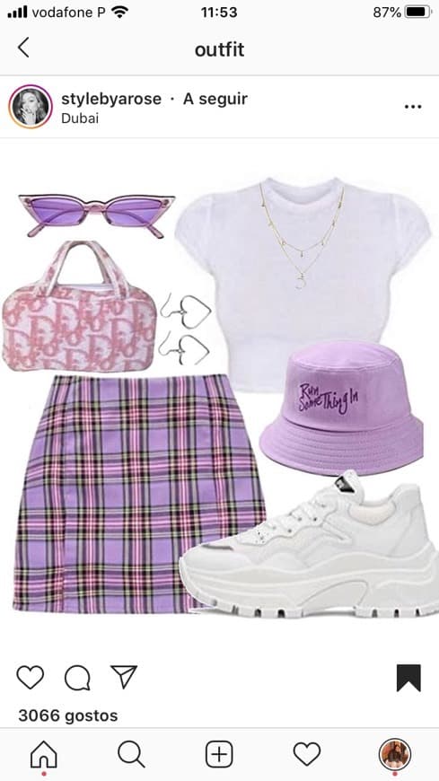 Product Purple outfit