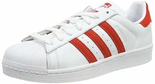 Fashion adidas Superstar, Zapatillas de Gimnasia para Hombre, Blanco