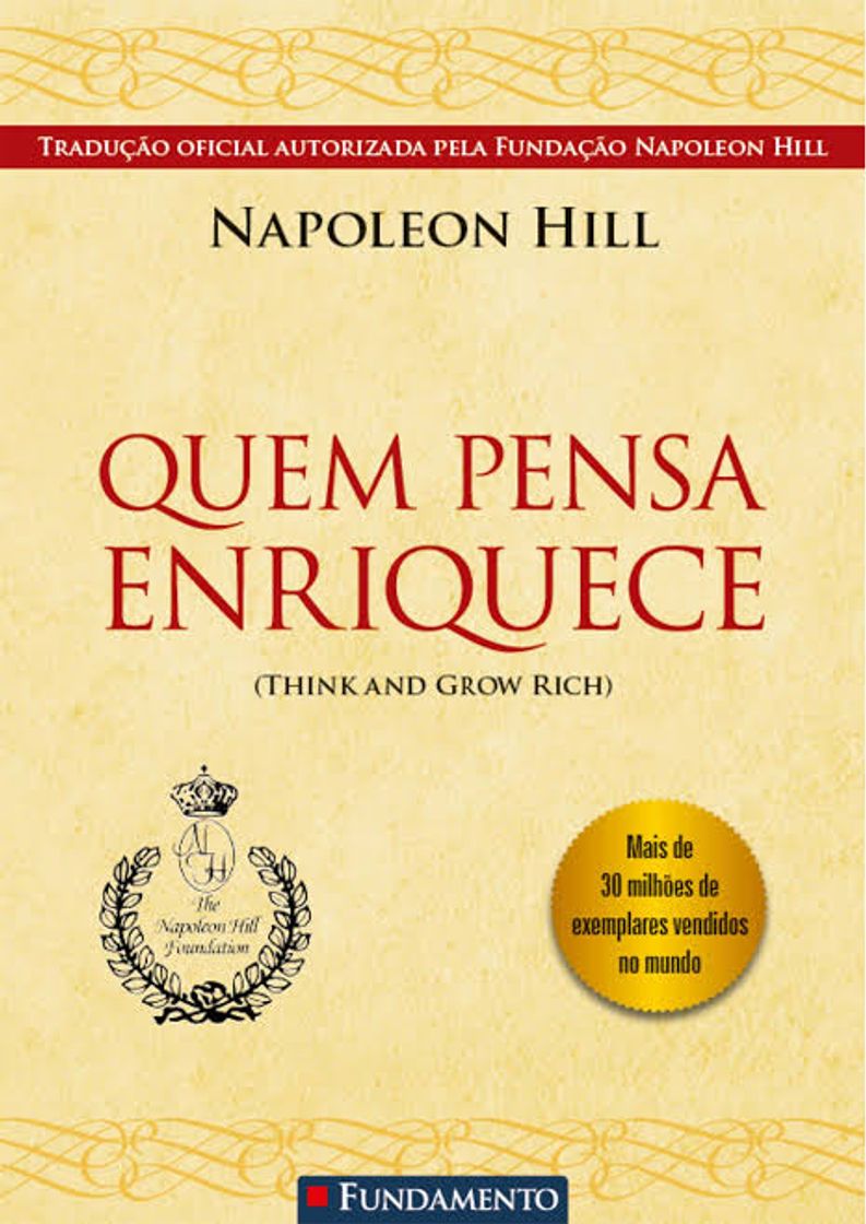 Book Livro Quem pensa enriquece - Napoleon Hill