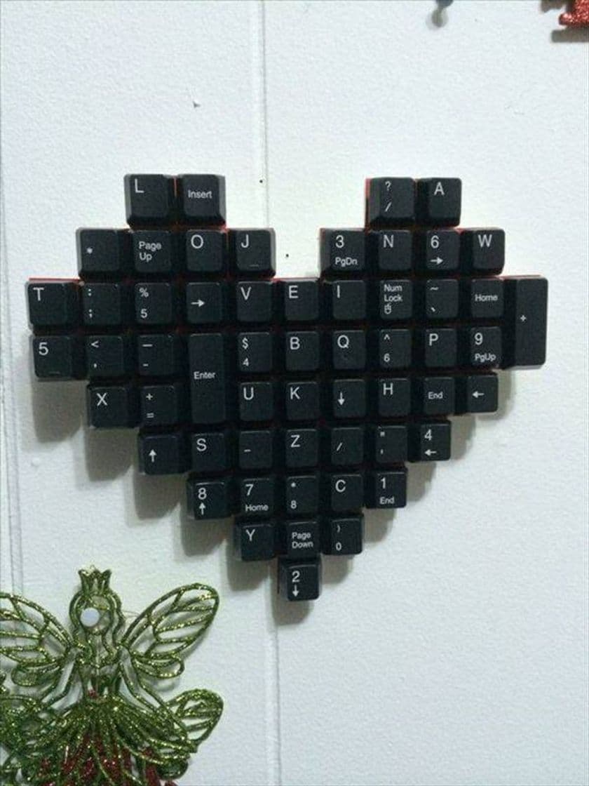 Producto coração teclado 